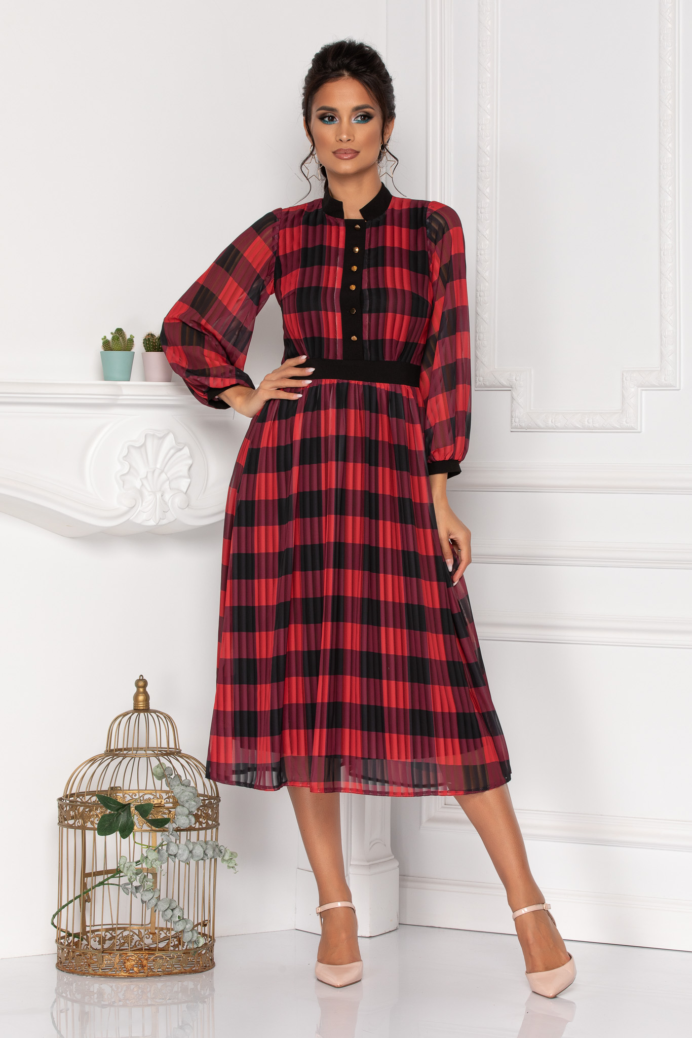 Rochie moze parisa rosie