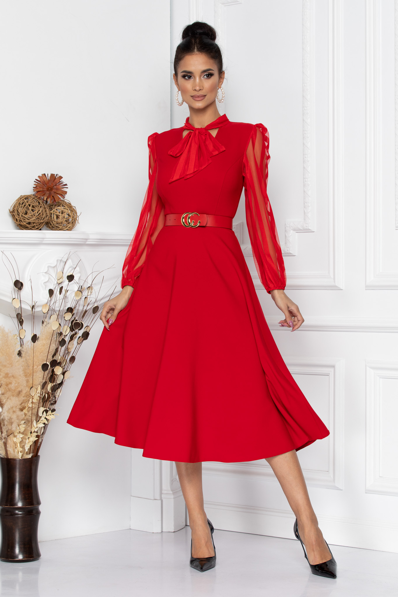 Rochie nima rosie