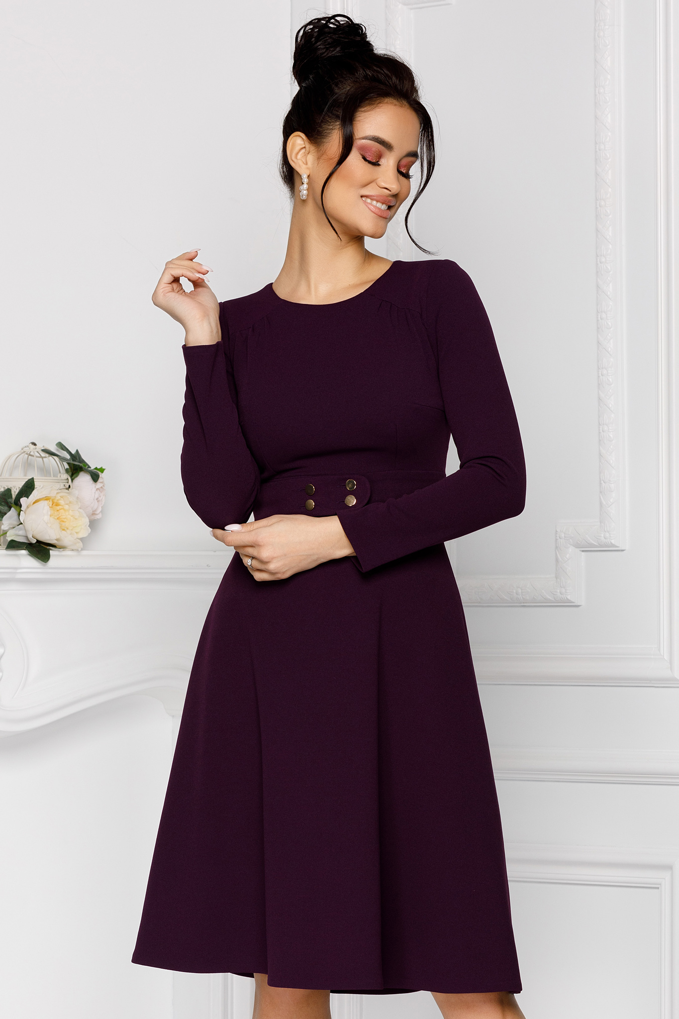 Rochie moze adela violet