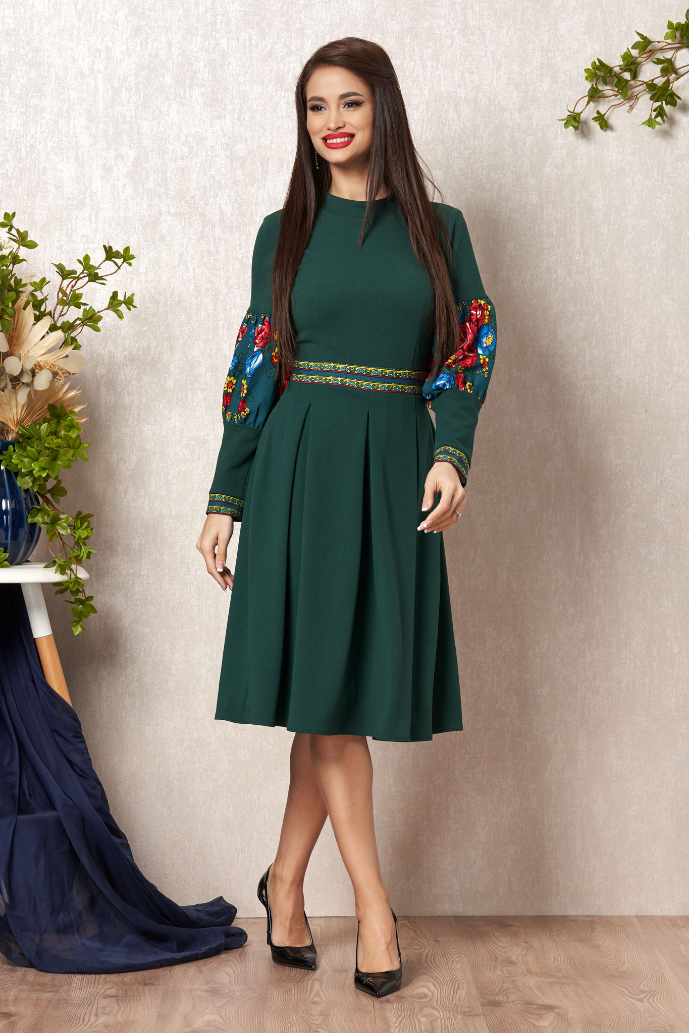 Rochie moze nancy verde