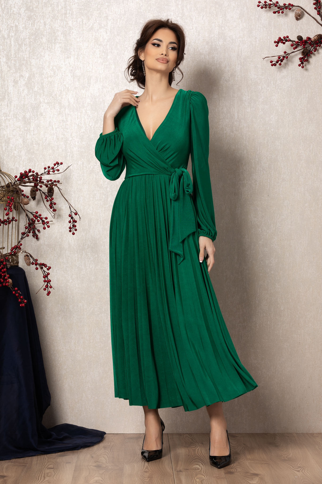 Rochie irenka verde