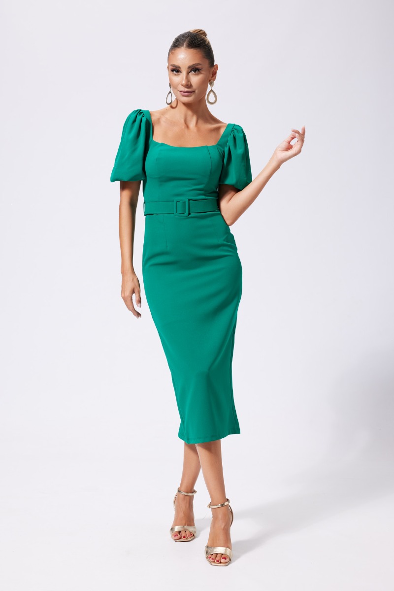 Rochie eleganta Erin Verde