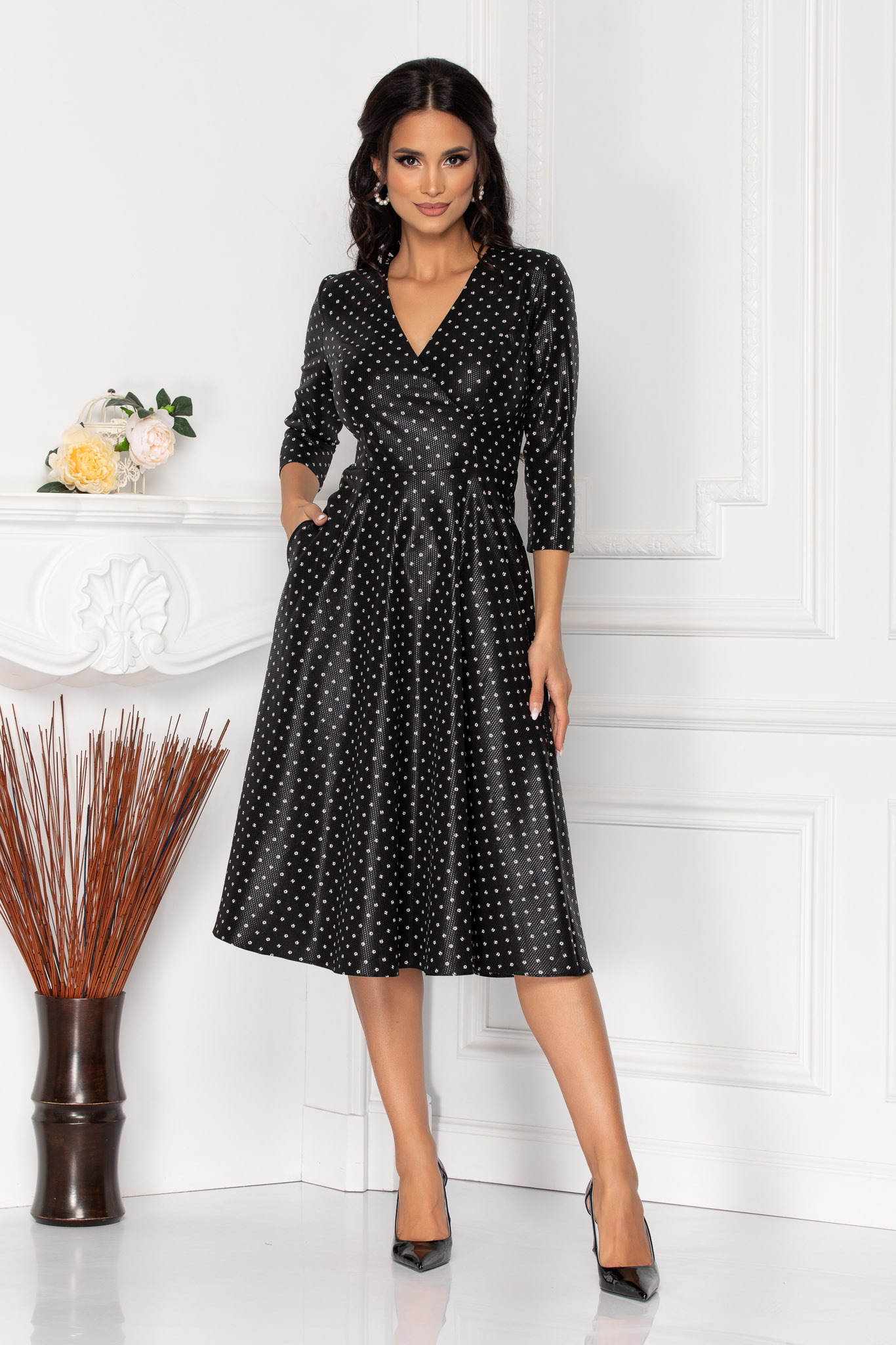 Rochie marcie neagra