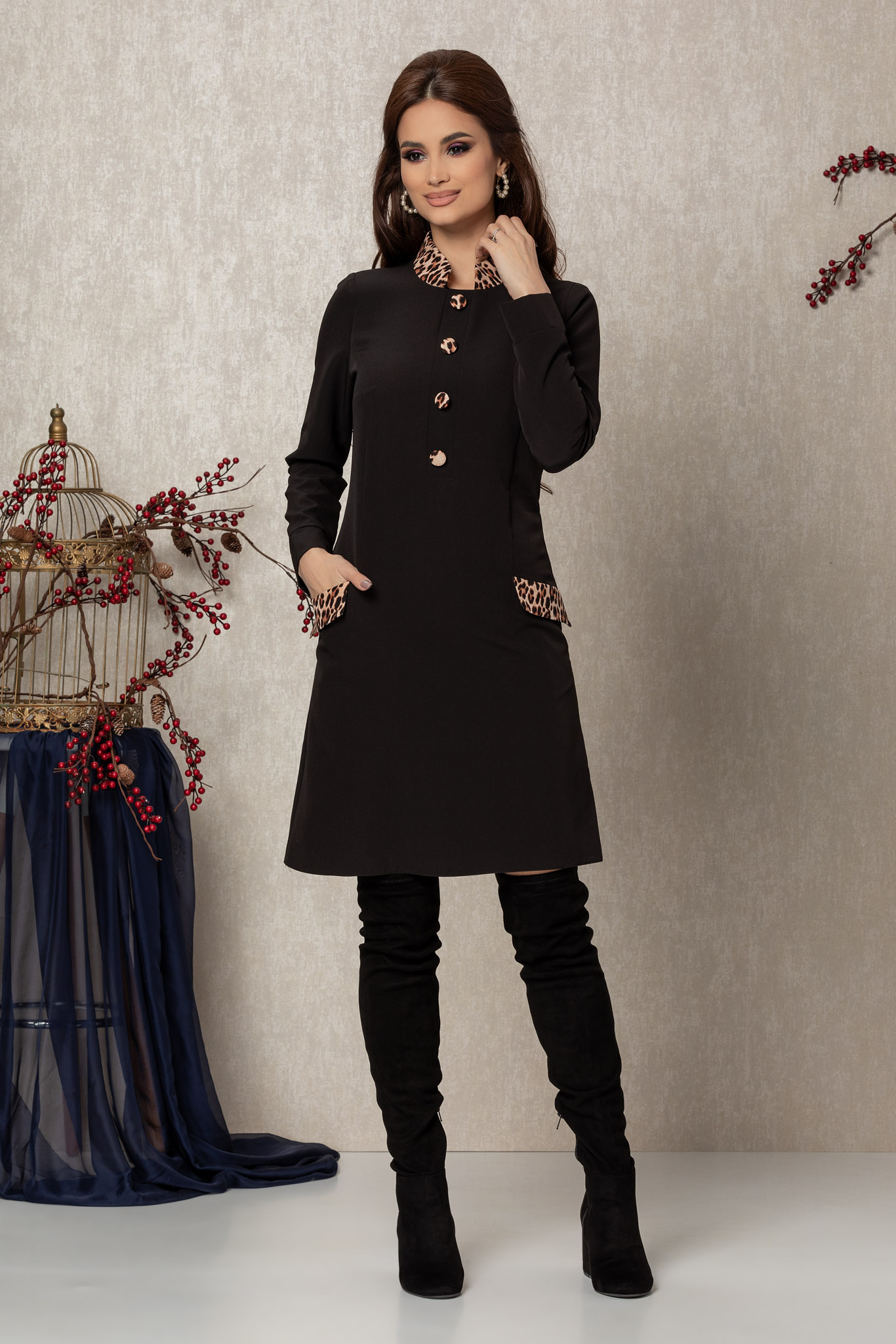 Rochie moze karisia neagra