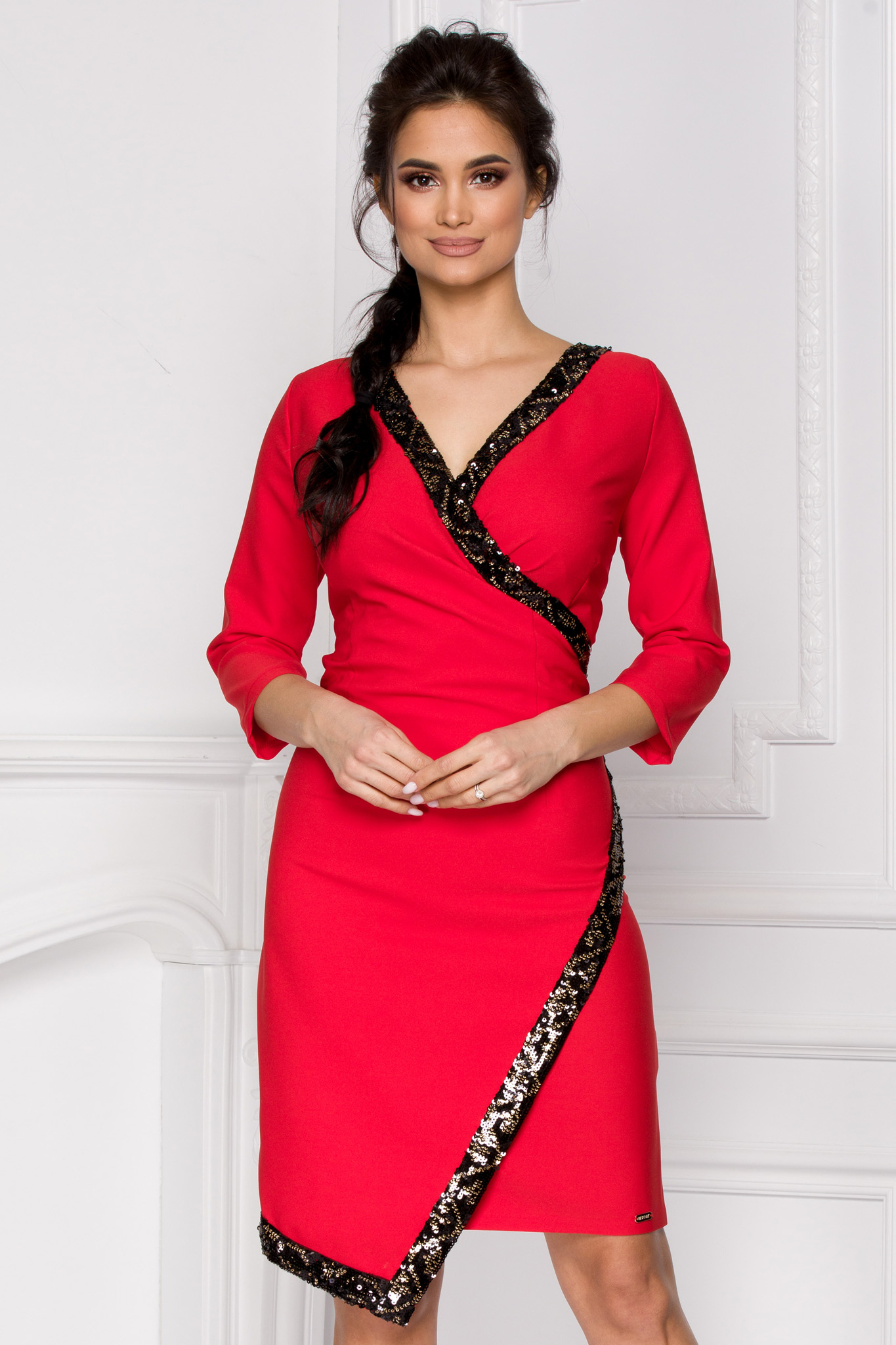 Rochie viona rosie