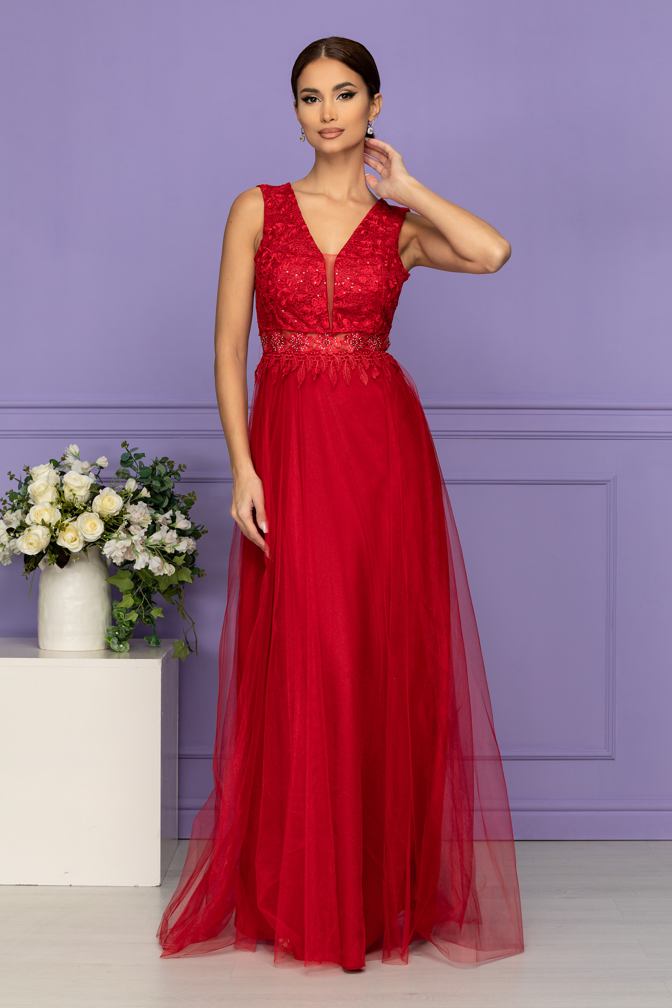 Rochie havana rosie
