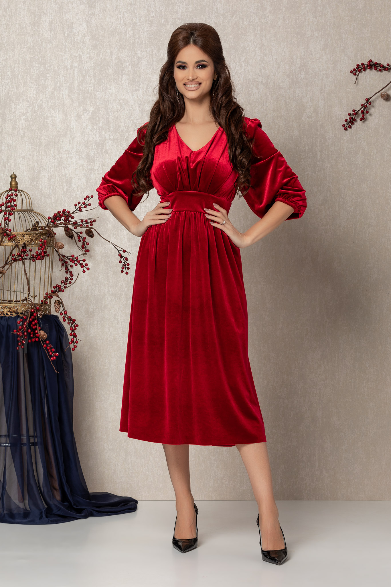 Rochie orlanda rosie