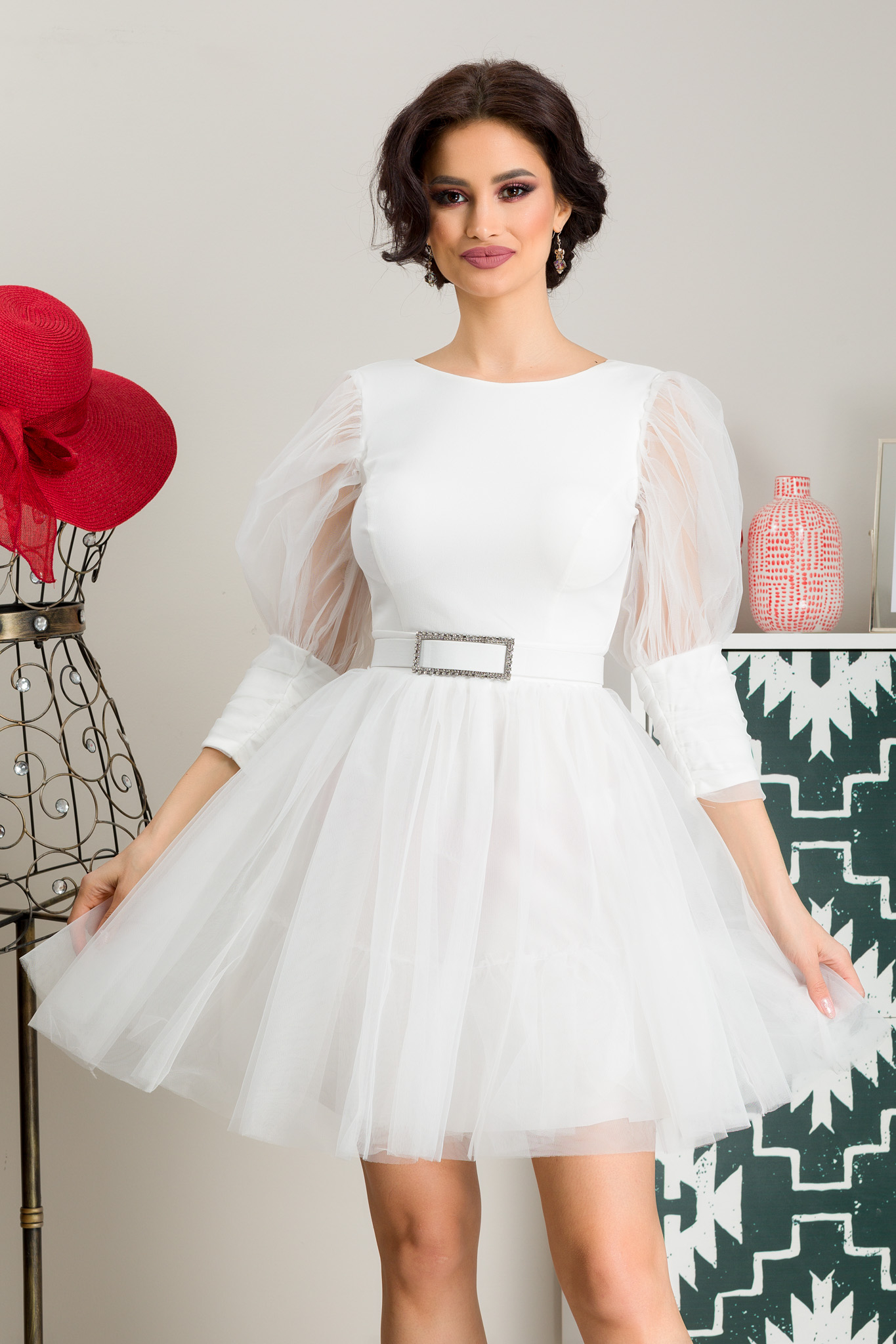 Rochie athena alba