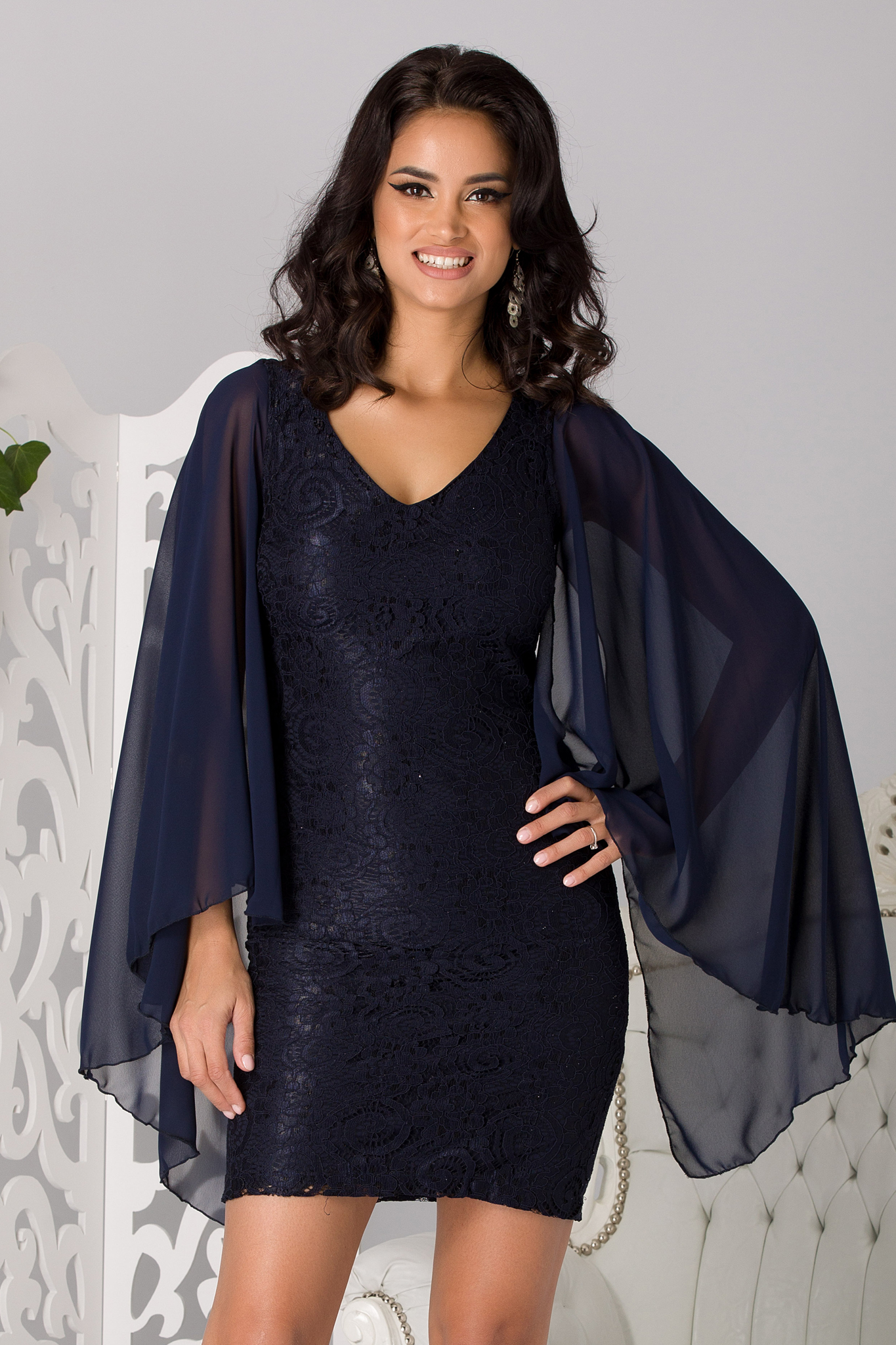 Rochie michelle bleumarin 