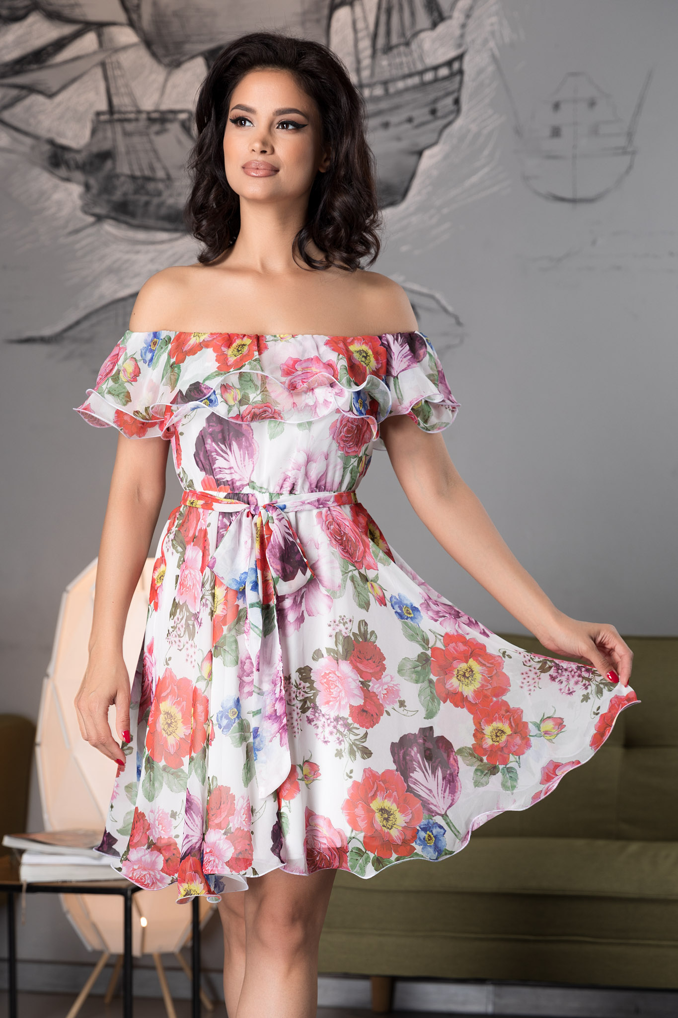 Rochie beatrice floral