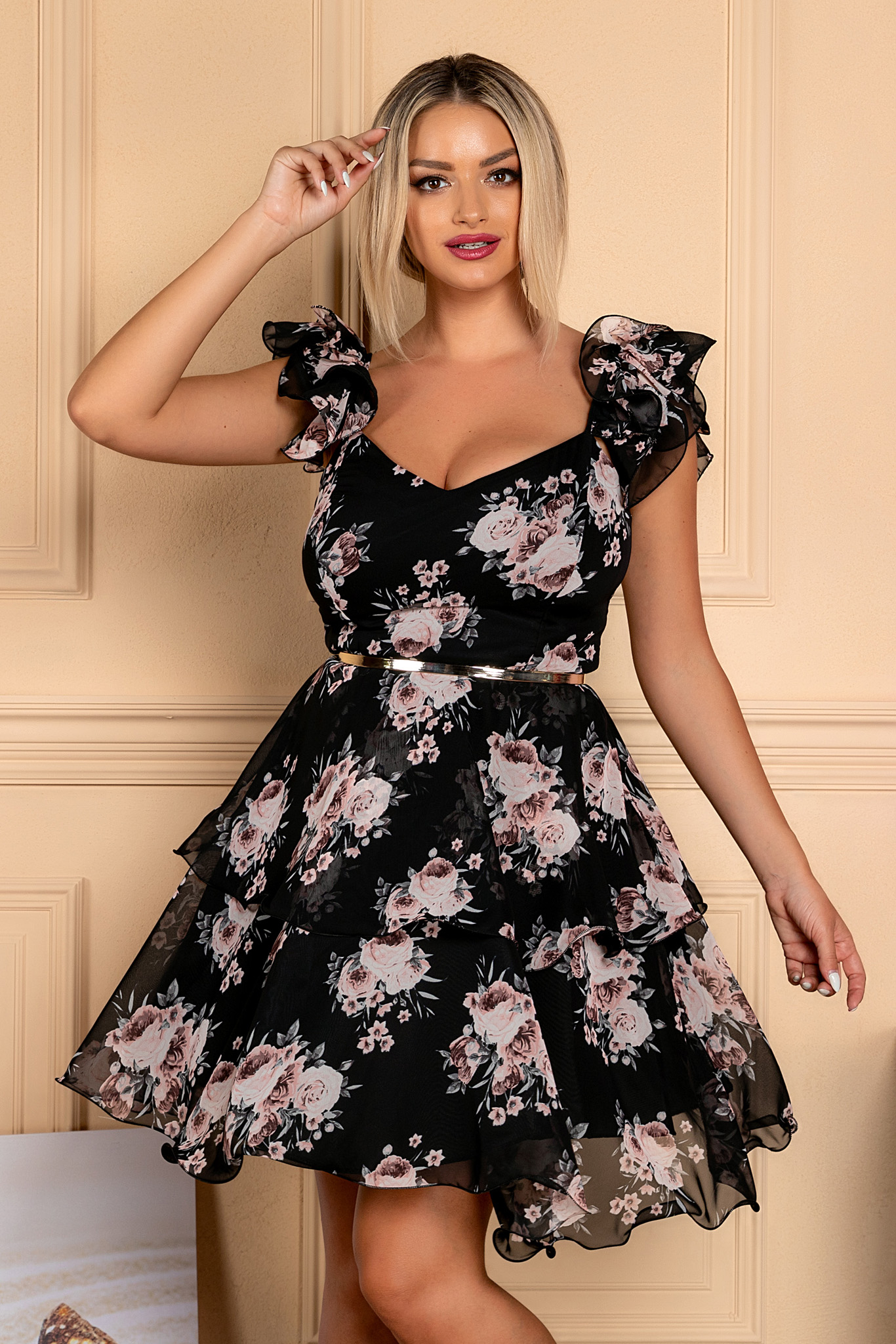 Rochie Aniko Floral Multi