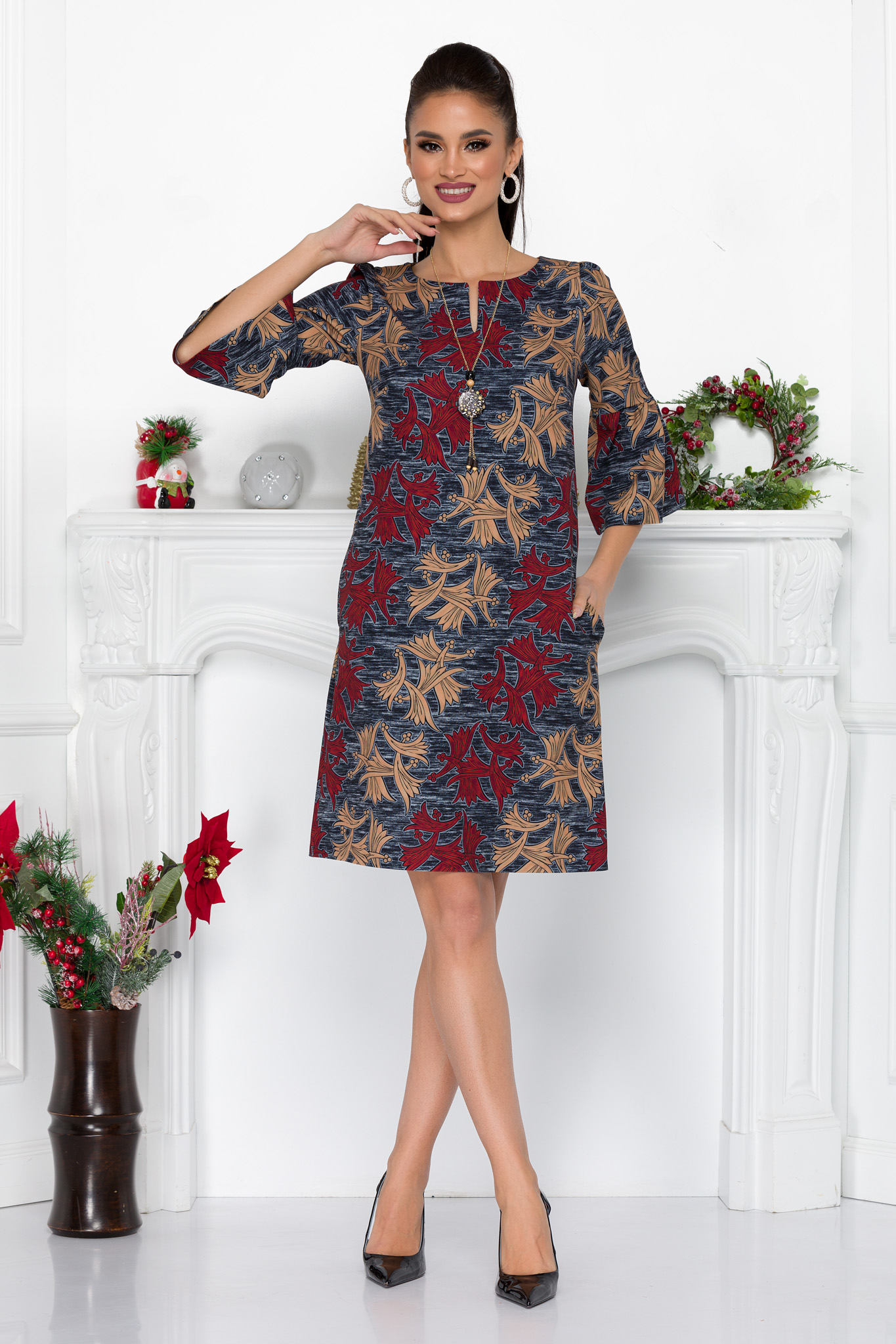 Rochie myla gri