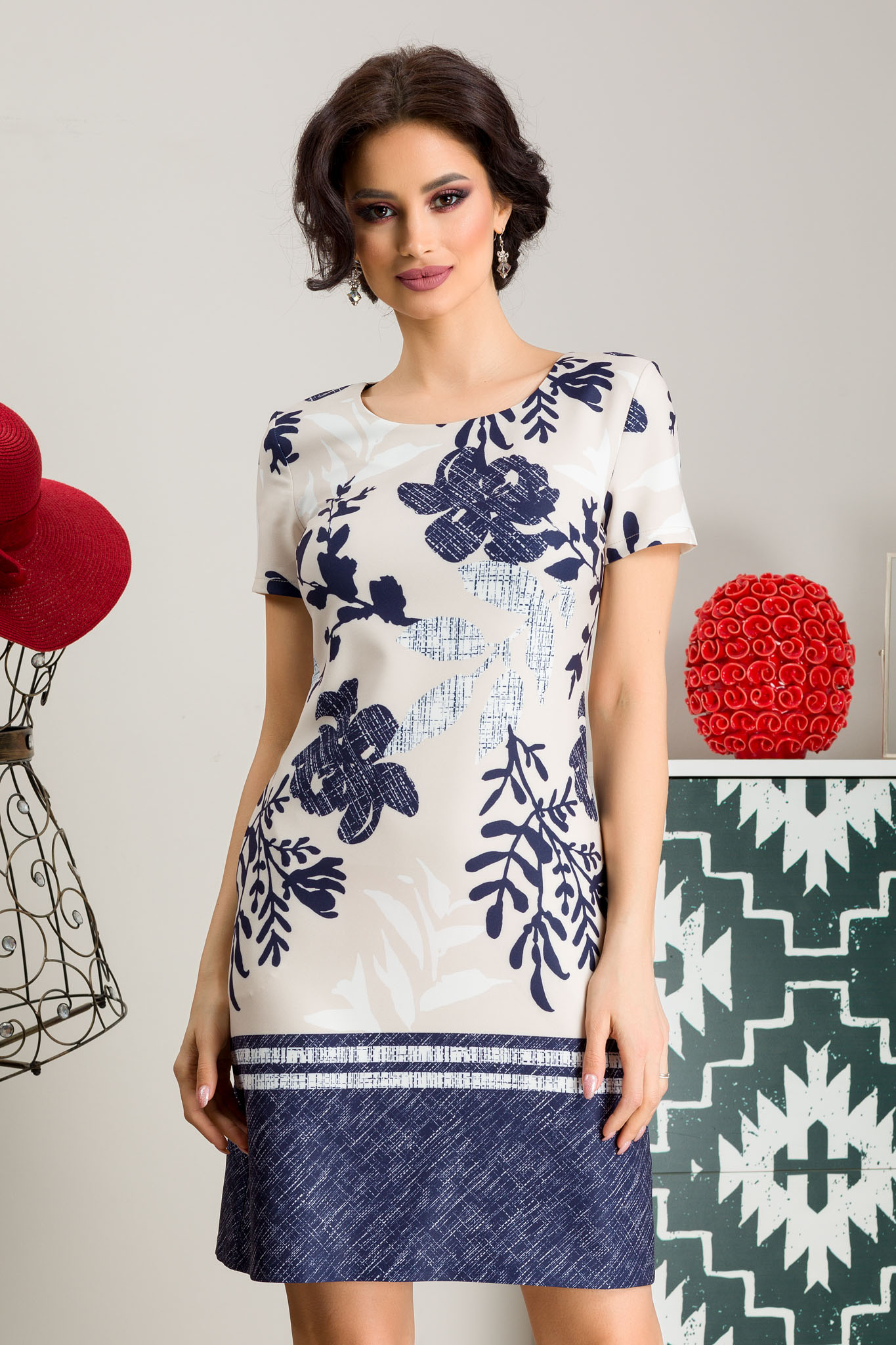 Rochie naylin bicolora