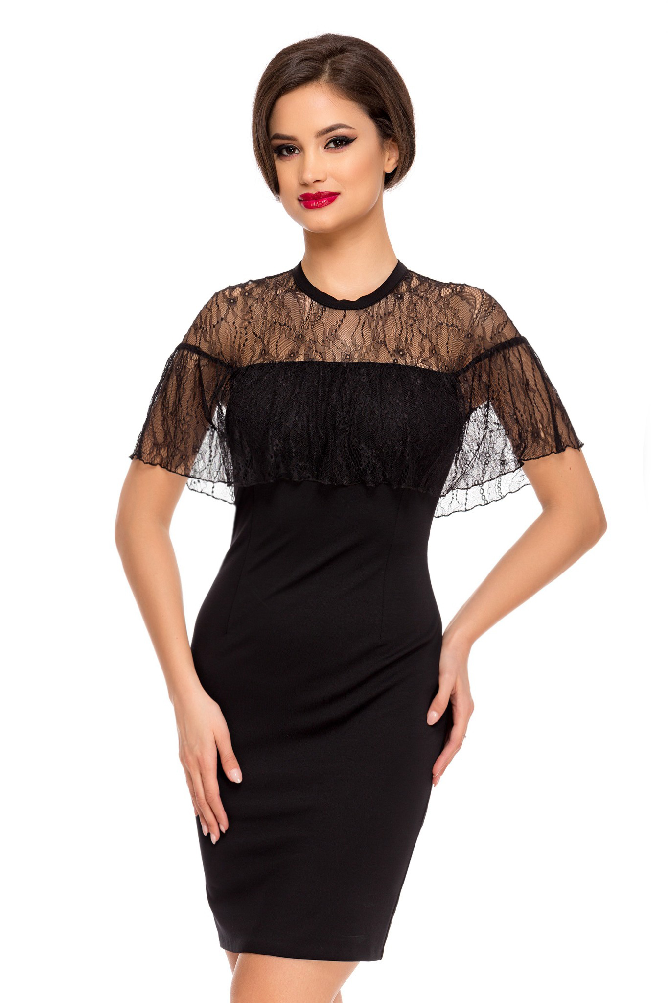 rochie lizzy neagra