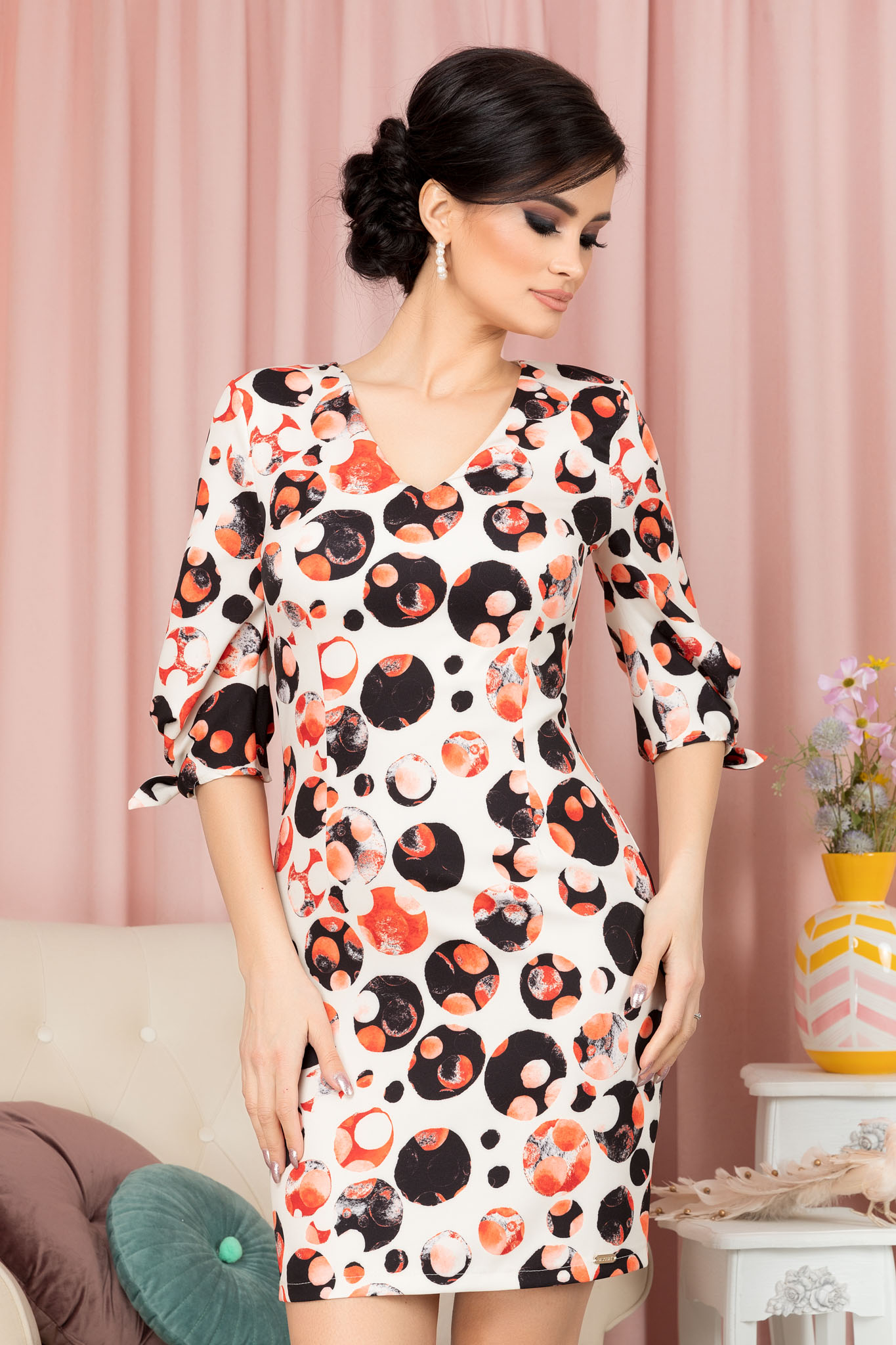 Rochie gemma corai