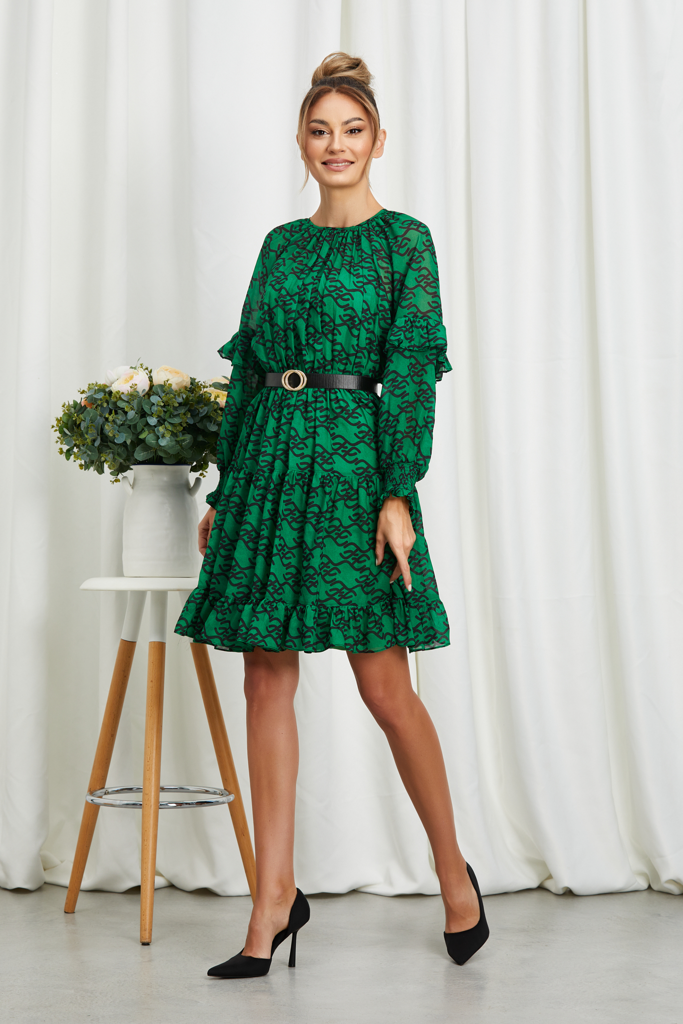Poze Rochie Mony Verde zonia.ro 