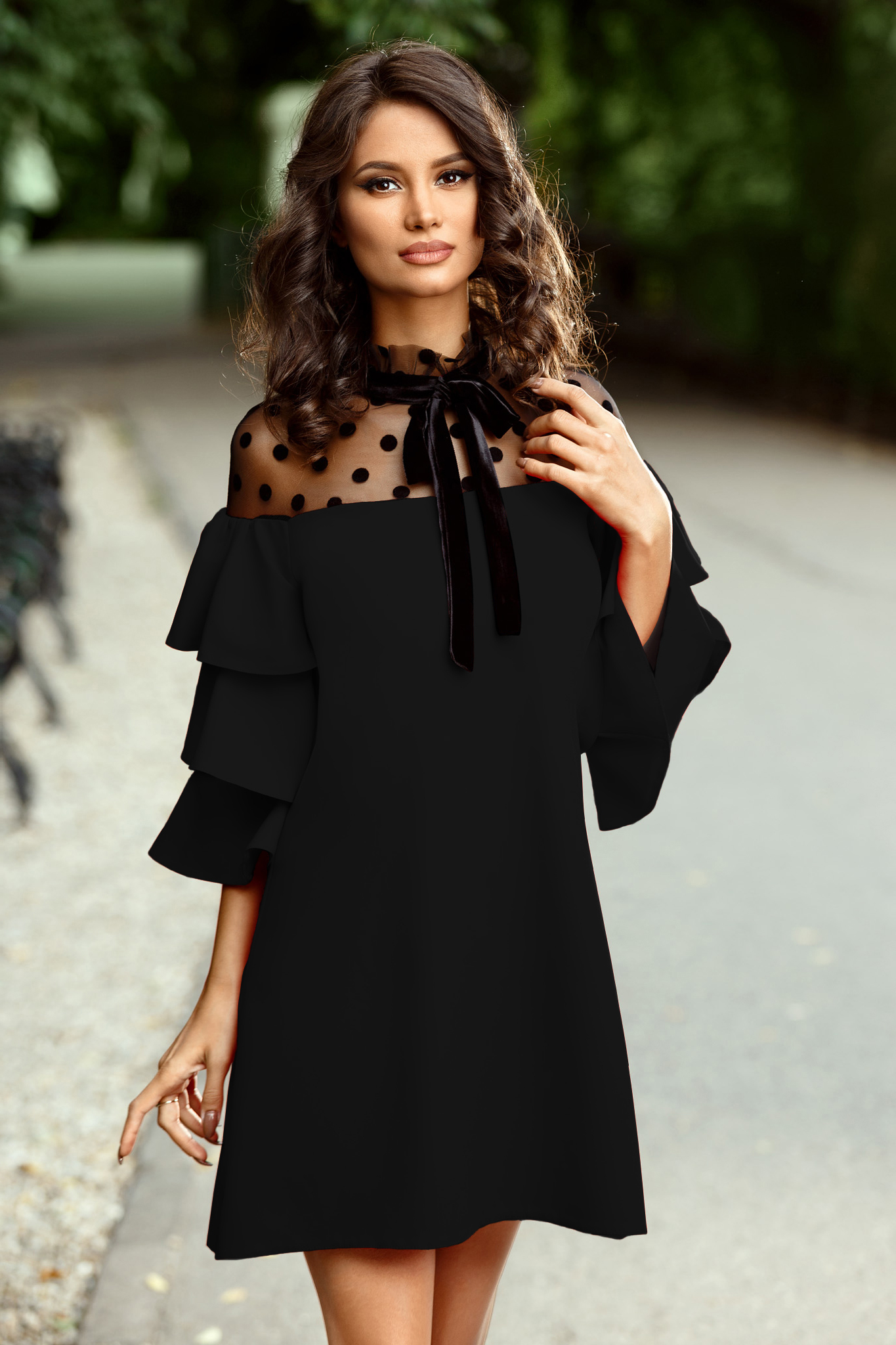 Rochie Valerie Neagra