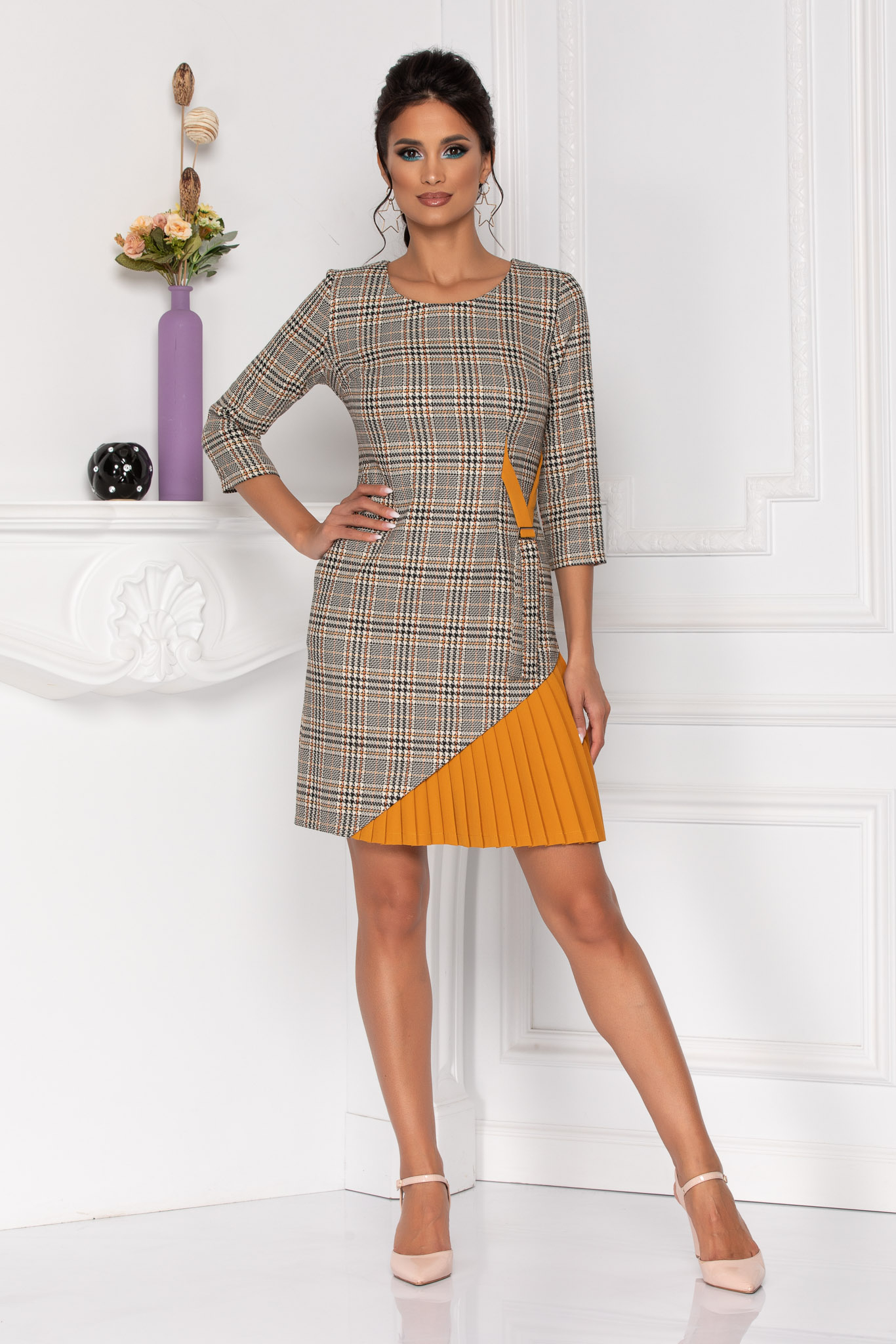 Rochie Tamia Galbena