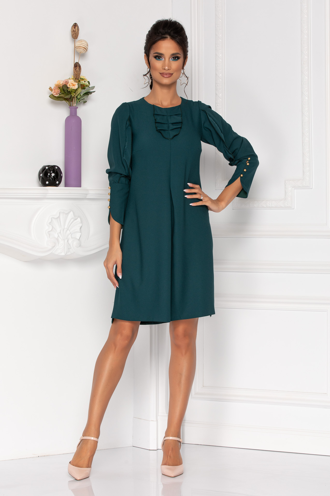 Rochie Moze Flavia Verde
