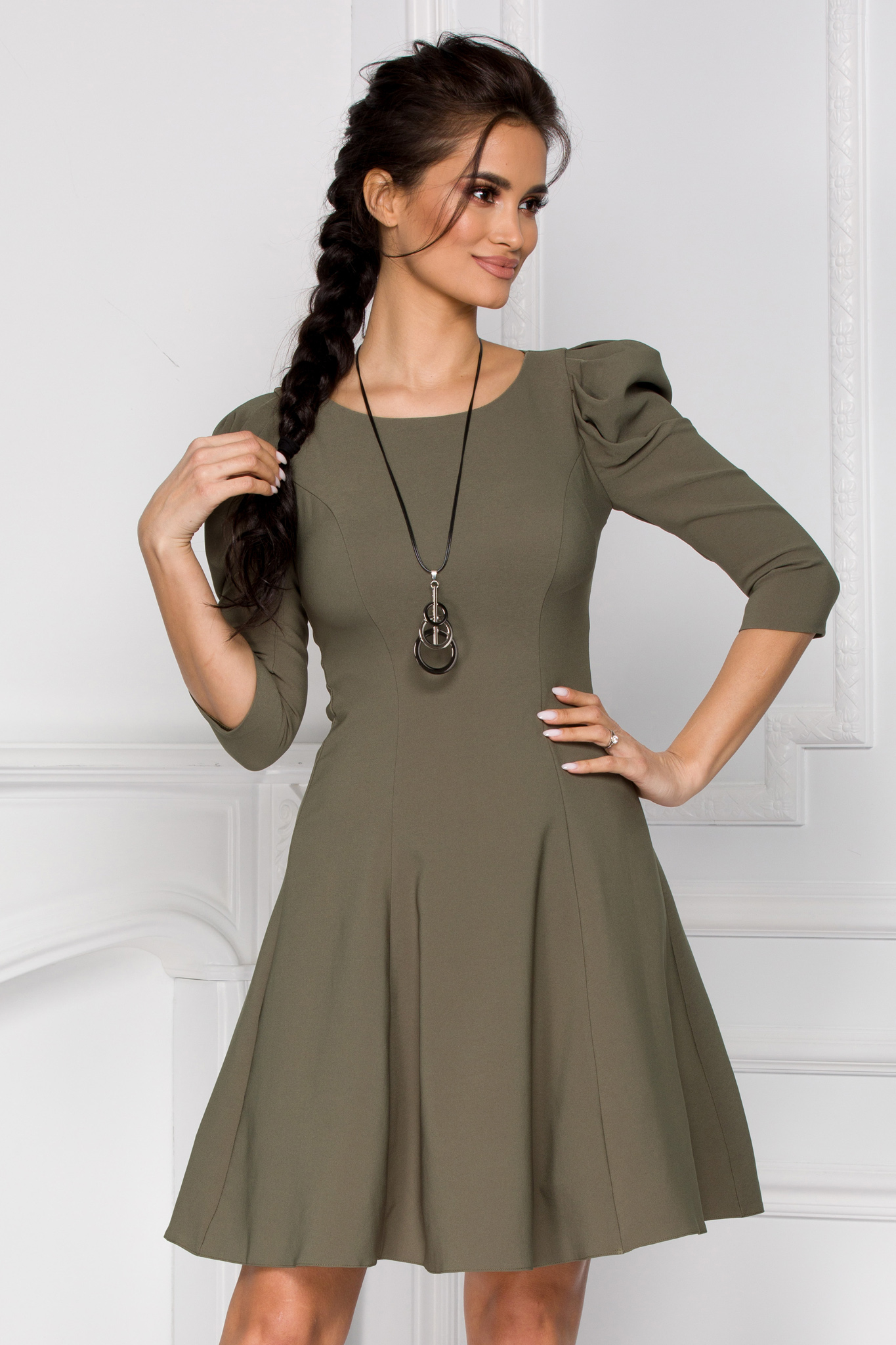 Rochie maya vernil