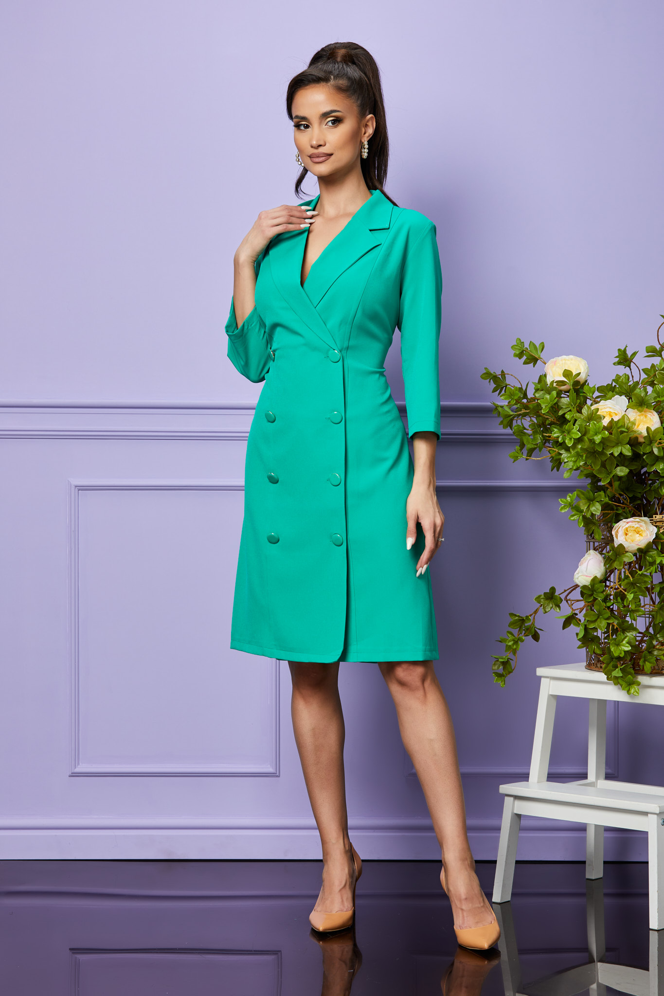 Rochie salma verde