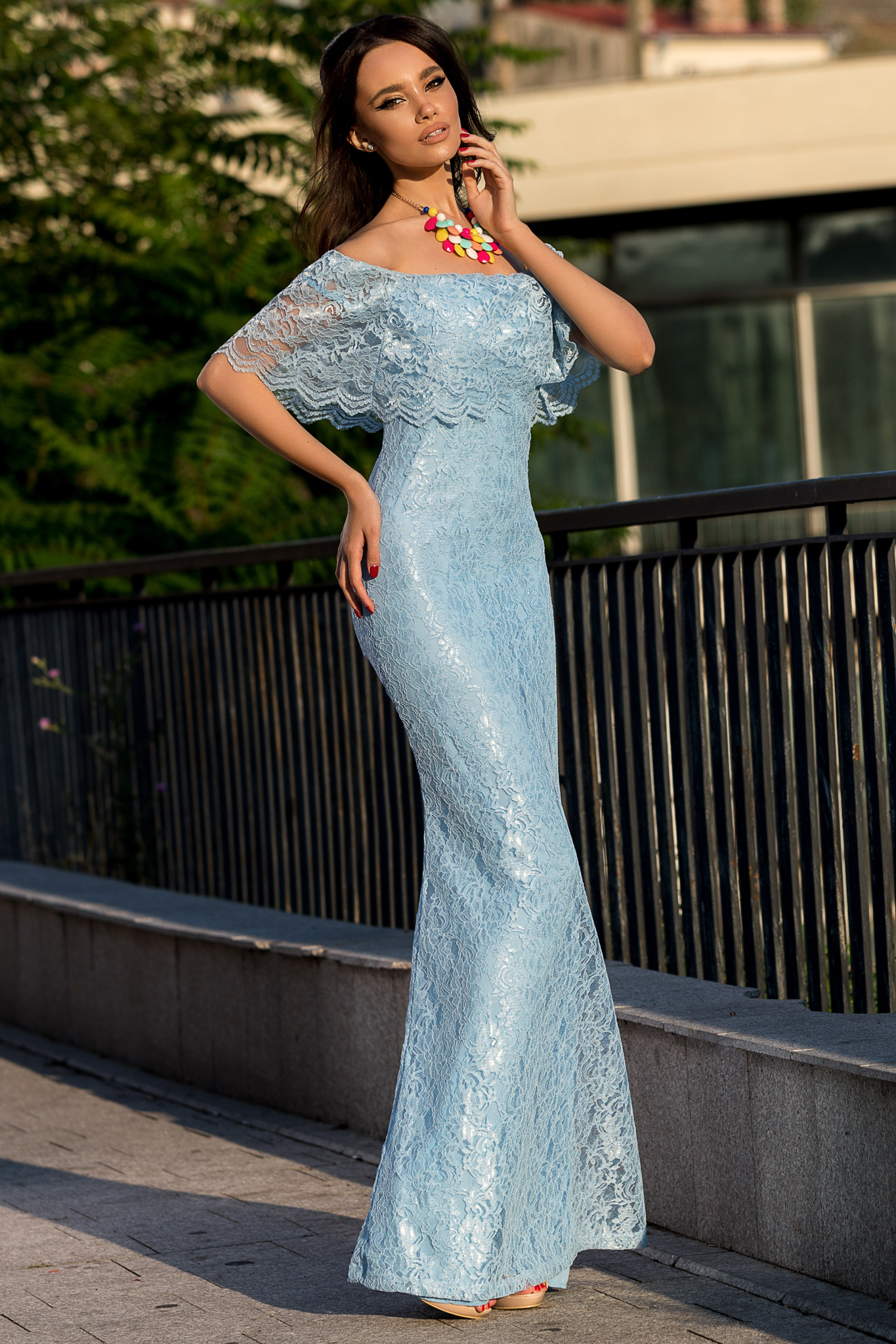 Rochie samora bleu