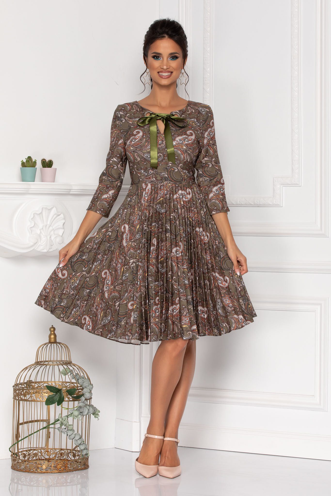 Rochie madelyn vernil