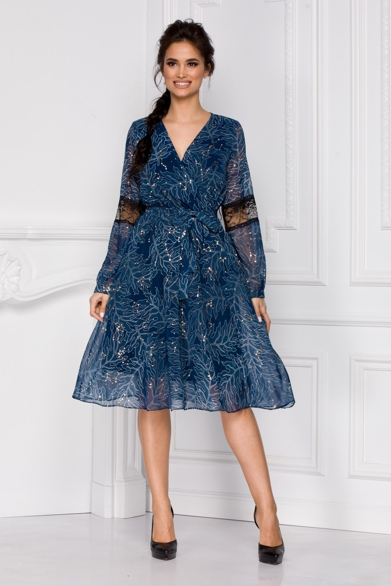 Rochie grace albastra