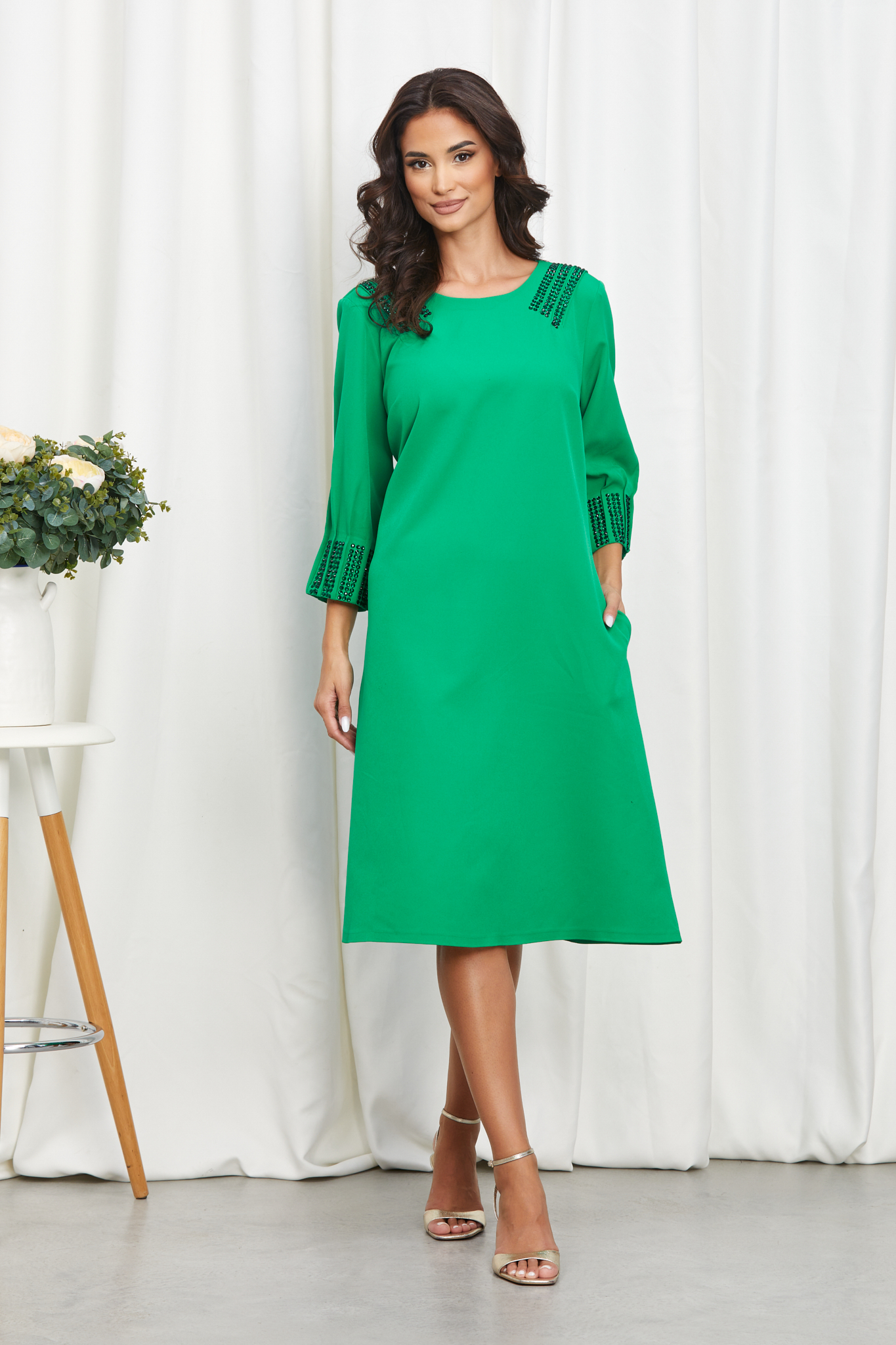 Rochie vanya verde