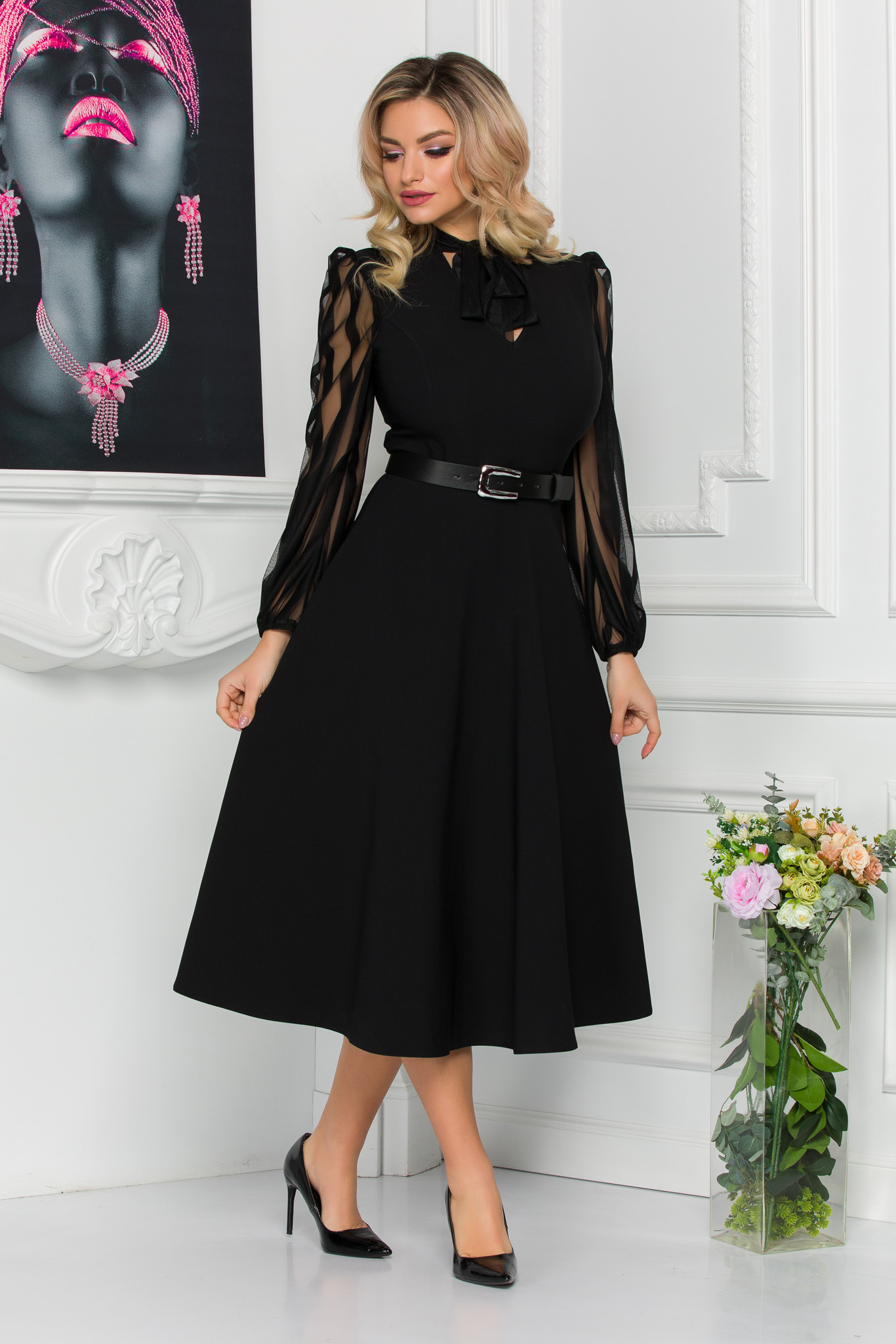 Rochie nima neagra