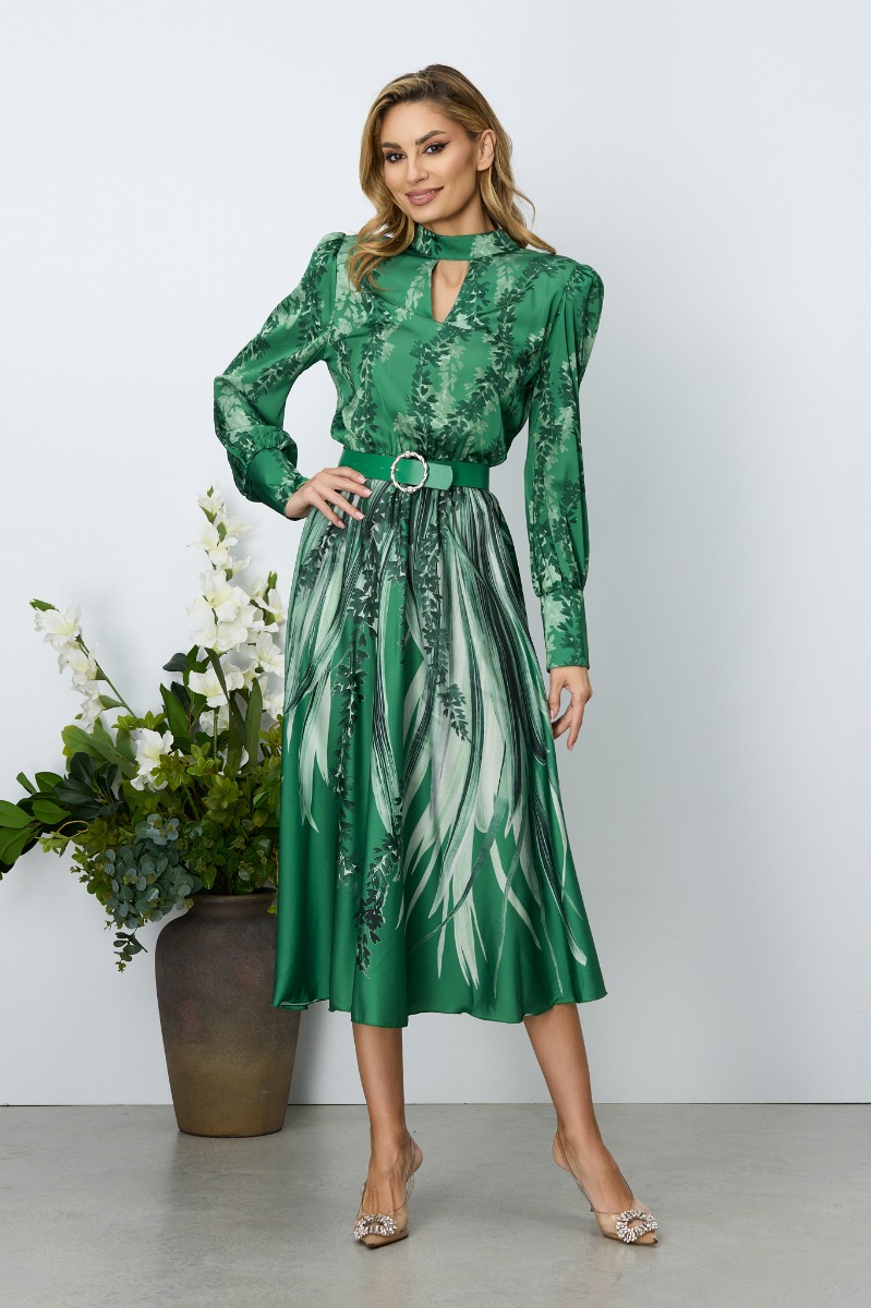 Poze Rochie Leslie Verde