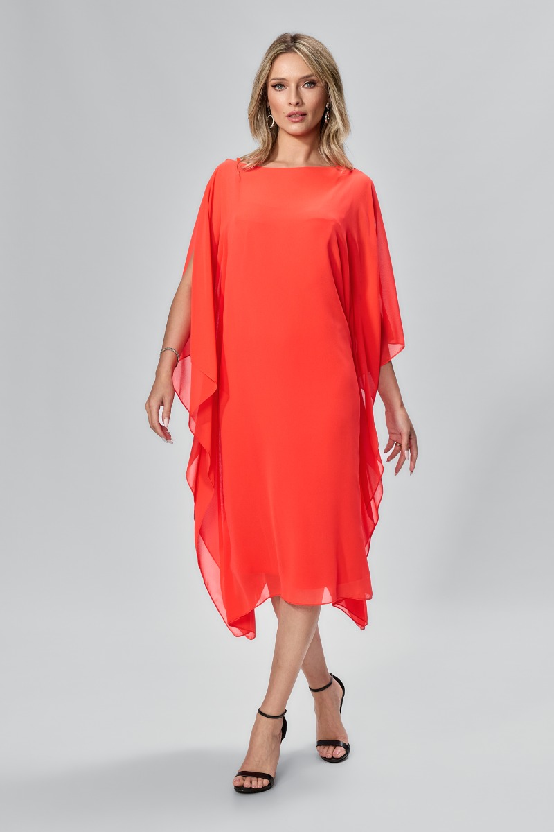 Rochie de ocazie din voal cu strass-uri Maureen Corai
