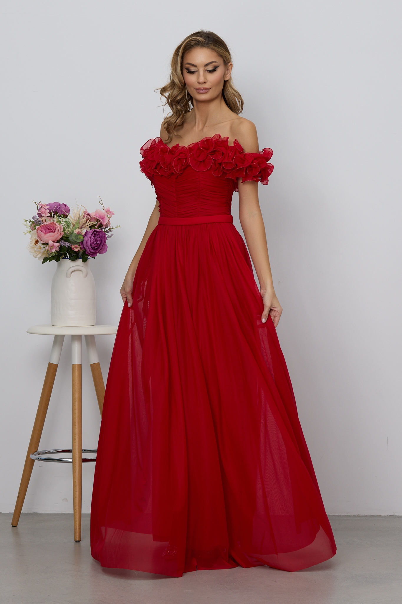 Rochie afrodita rosie