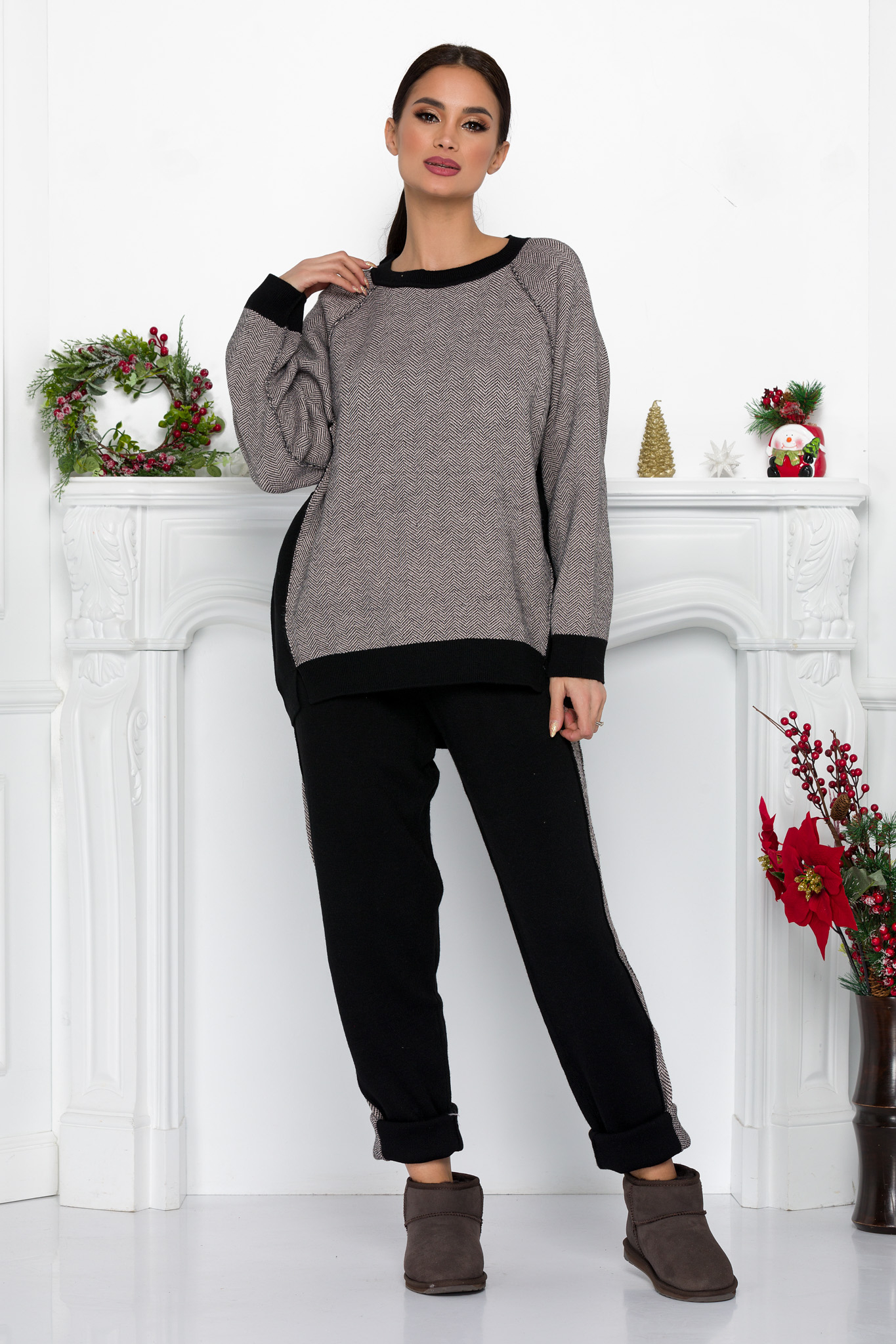 Set alfie negru